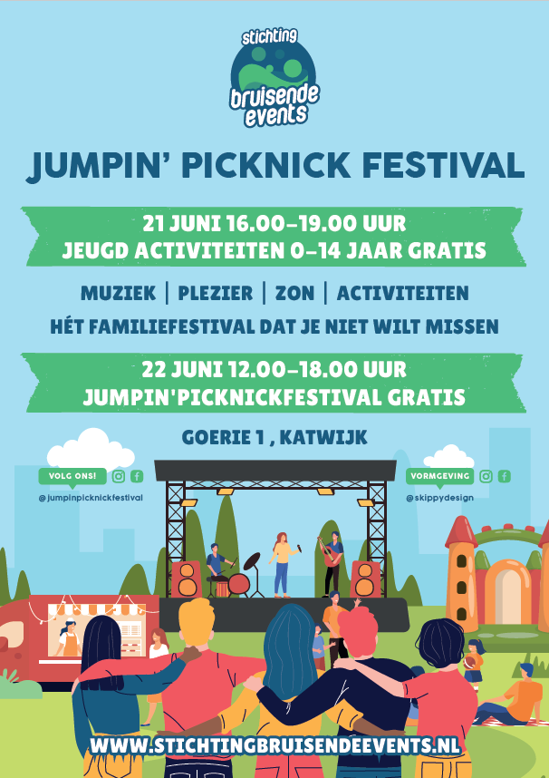 Jumpin' Picknick Festival Flyer Editie 2024